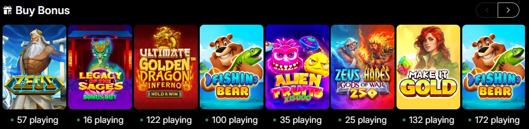 heavybet casino bonus buy