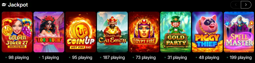 heavybet casino jackpot