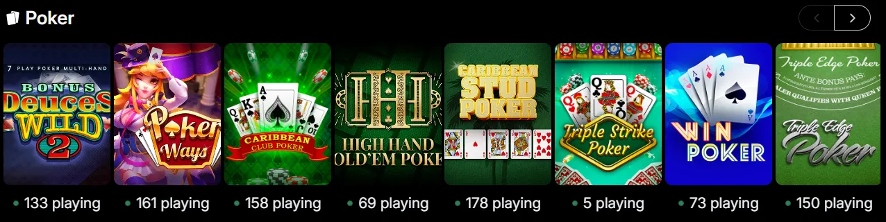 heavybet casino live poker