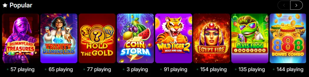 heavybet casino popular